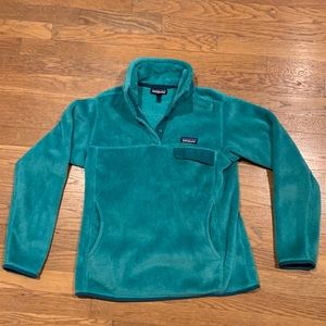 Patagonia Re-Tool Snap-T Fleece Pullover-Epic Blue